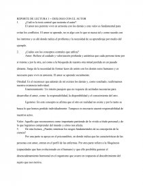 REPORTE DE LECTURA 1 – DIÁLOGO CON EL AUTOR. Página 1