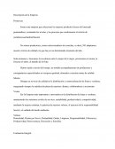 DESCRIPCION DE UNA EMPRESA.