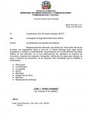 MINISTERIO DE OBRAS PÚBLICAS Y COMUNICACIONES