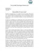 Ensayo del libro “El Arte de Amar”