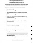 ENCUESTA SOBRE EL BULLYING, APLICADA A LOS ESTUDIANTES DE LOS CENTROS EDUCATIVOS