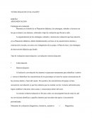 ESTRATEGIAS DE EVALUACION. DISEñO ARGUMENTACIÓN