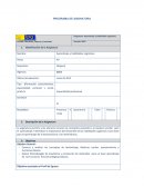 Programa APRENDIZAJE Y HABILIDADES COGNITIVA