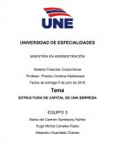 ESTRUCTURA DE CAPITAL DE UNA EMPRESA