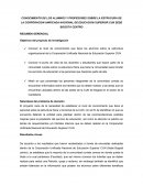 CONOCIMIENTO DE LOS ALUMNOS Y PROFESORES SOBRE LA ESTRUCURA DE LA CORPORACION UNIFICADA NACIONAL DE EDUCACION SUPERIOR CUN SEDE BOGOTA CENTRO