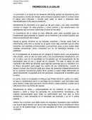 Promocion a la salud.
