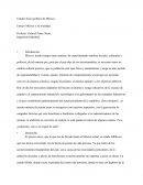 Ensayo México y su sociedad.