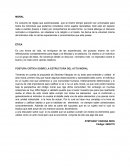 Posición critica ética y moral