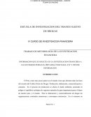 INVESTIGACION FINANCIERA POR TRAFICO DE DROGAS