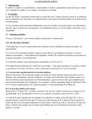 La representación política.