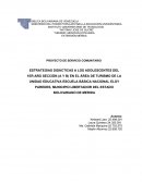 PROYECTO DE SERVICIO COMUNITARIO