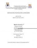 La actitud del educador.