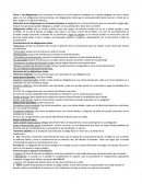 Las obligaciones. Resumen