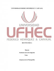 Anteproyecto de Monográfico.. Página 1