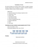 Anualidades en K-años.