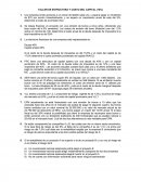 TALLER DE ESTRUCTURA Y COSTO DEL CAPITAL (10%)