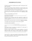 Programa acto civico.