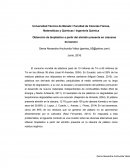 Obtención de polímeros de almidón.