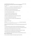 Prueba de idioma Inglés.