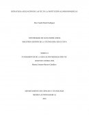 ESTRATEGIA APLICACIÓN DE LAS TIC EN LA INSTITUCIÓN ALONSO RONQUILLO
