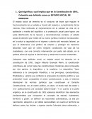 Desarrollo socio politico.