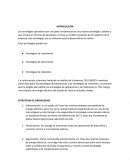 ESTRATEGIAS DE OPERACIONES PLANEACIÓN ESTRATÉGICA.