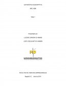 TALLER DE ESTADÍSTICA DESCRIPTIVA.