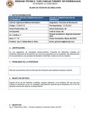 SILABO DE TÉCNICAS DE SIMULACIÓN