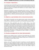 TEMA 8. ADMINISTRACIÓN DE LAS VENTAS INTERNACIONALES.