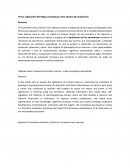 Aplicación del Mapa conceptual como técnica de evaluación