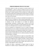 Crisis de agua en ensenada.