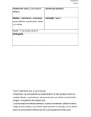 Habilidades y estrategias para la efectiva comunicación verbal y no verbal