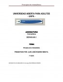 Principios de la Criminalística.