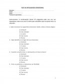 Test de inteligencia emcional