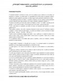 Porque trabajamos Matemática y la Lengua en Nivel Inicial.