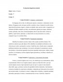 Evaluacion diagnostica Edad: 4 años y 9 meses