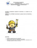 NOMBRE DE LA ACTIVIDAD Conocimiento de glosario técnico del Electricista y simbología..