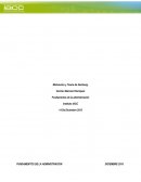 Fundamentos de la administracion. Motivación y Teoría de Herzberg.