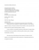 NEGOCIOS INTERNACIONALES INVESTIGACIÓN DE MERCADOS.