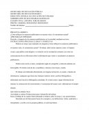 EXAMEN FINAL ESPAÑOL TERCER GRADO