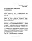 PROCURADURIA SOCIAL DEL DISTRITO FEDERAL..