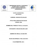 POLICIA Y CORRUPCION