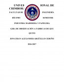 TEMA: Gira de observación a las empresas del cantón Quito ( EMGIRS EP, ILSA, RECICLAR, CERVECERÍA NACIONAL)