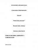 Entrevista personal.