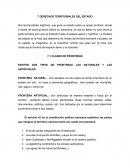 DERECHOS TERRITORIALES DEL ESTADO