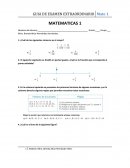 Guia examen extraordinario matematicas 1 secundaria.