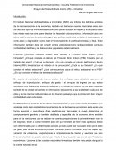 Ensayo del pbi trimestral peruano.