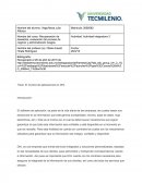 Nombre del curso: Recuperación de desastres, evaluación del proceso de negocio y administración riesgos..