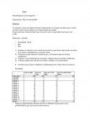 Metodología de la investigación - Experimento “Pan con mermelada”