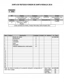 Cotización junta festejos.